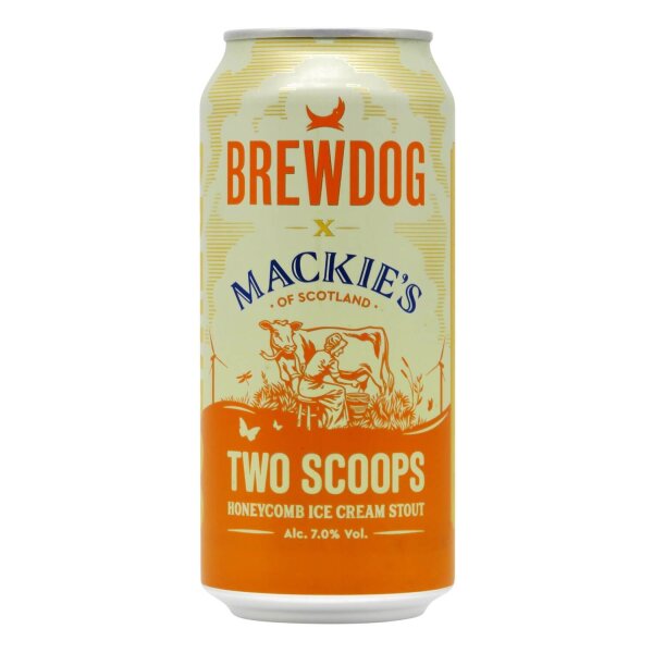BrewDog x Mackies Two Scoops Stout 12x440ml (DS)